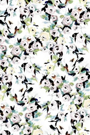 玫瑰花印花华亿平台图片