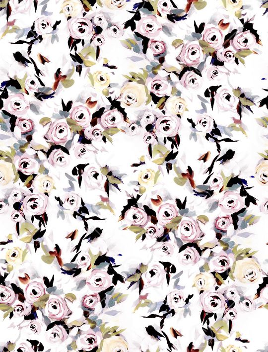 玫瑰花印花华亿平台图片