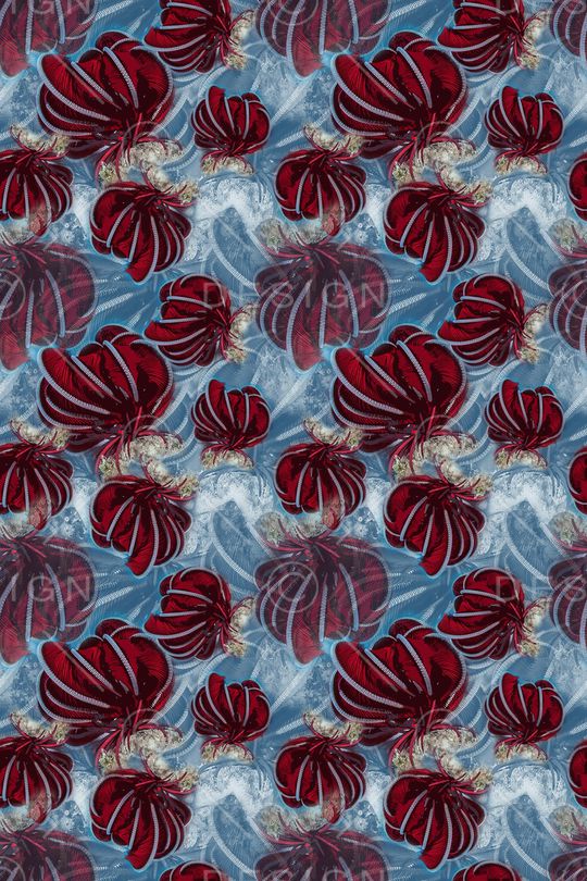 抽象印花华亿平台图片