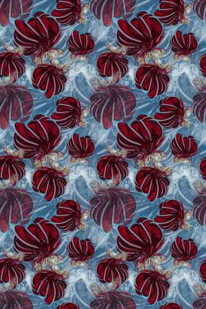 抽象印花华亿平台图片