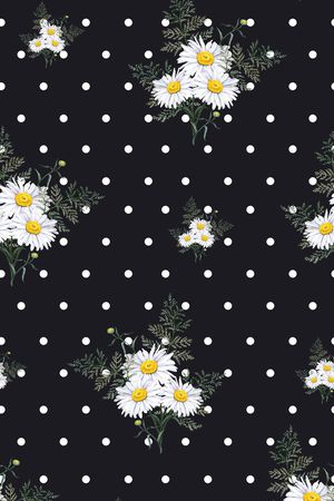 水彩花卉印花华亿平台图片