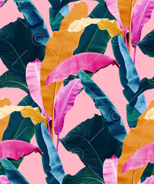 棕榈树印花华亿平台图片