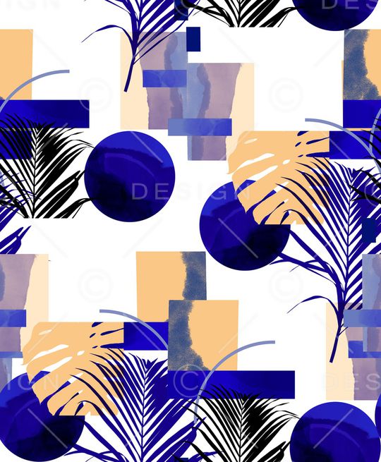 几何男装印花华亿平台图片