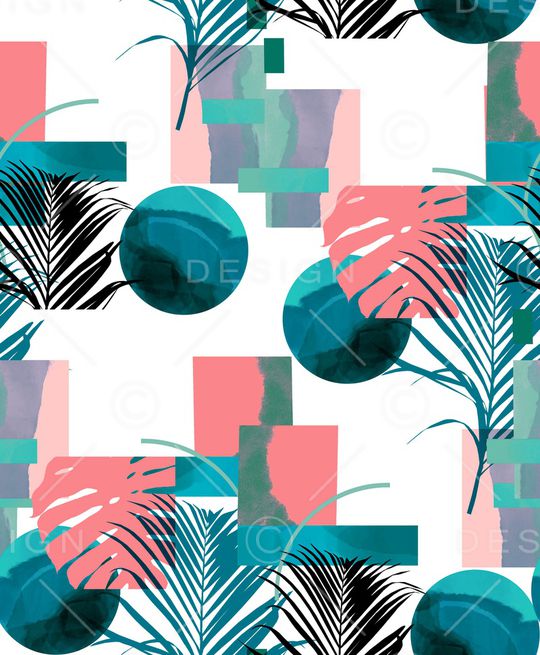 几何男装印花华亿平台图片