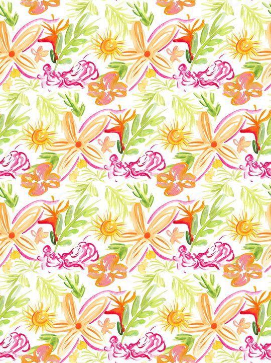 小碎花印花华亿平台图片