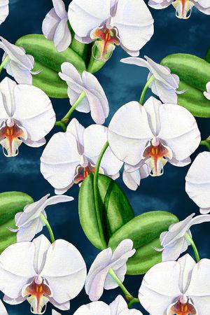 棕榈树印花华亿平台图片