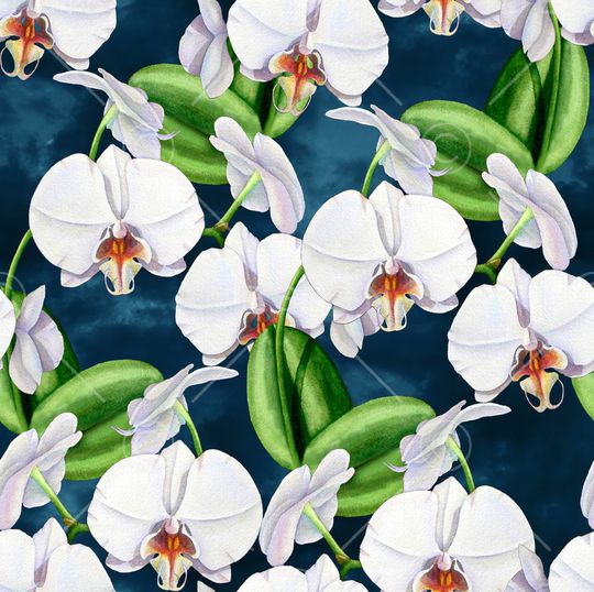 棕榈树印花华亿平台图片