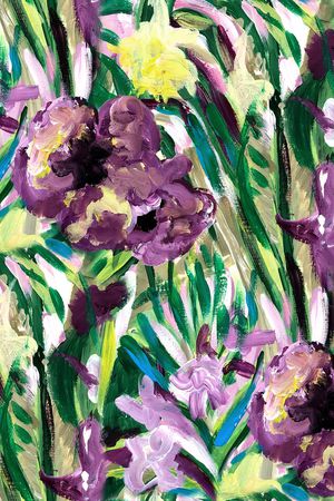 油画华亿平台印花华亿平台图片