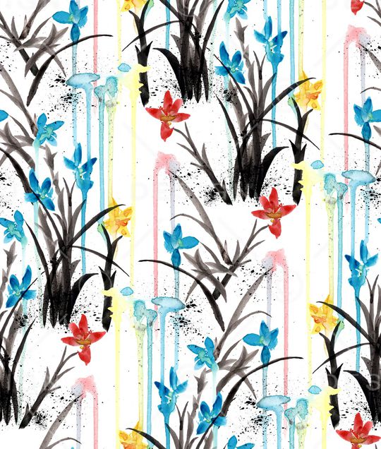 小碎花印花华亿平台图片