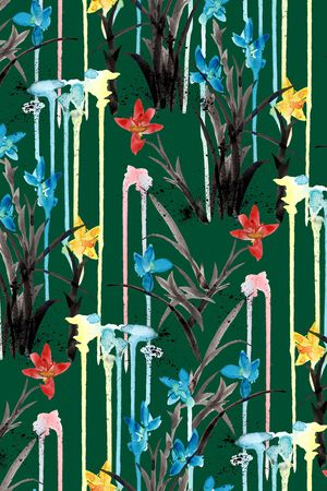 小碎花印花华亿平台图片