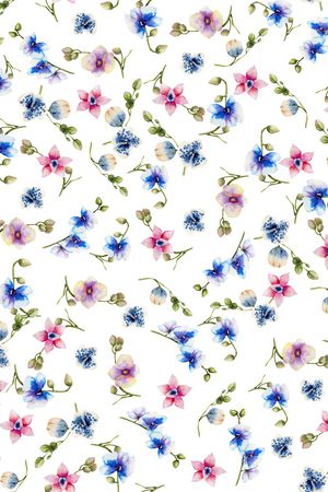 小碎花印花华亿平台图片