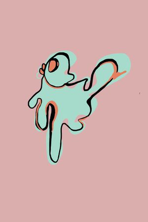 粉色印花华亿平台图片