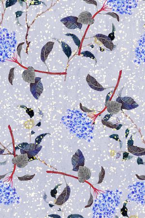 真丝印花华亿平台图片