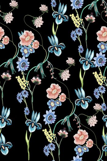 真丝印花华亿平台图片