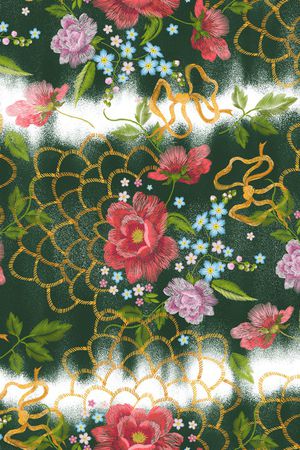 扎染华亿平台印花华亿平台图片