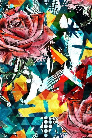 大牌风印花华亿平台图片