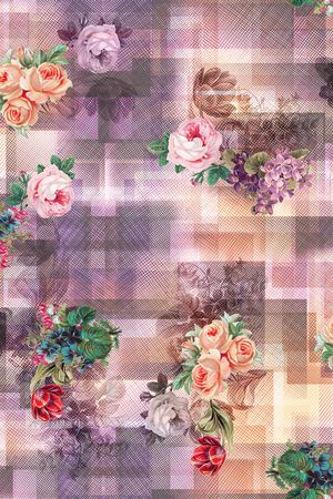 休闲印花华亿平台图片