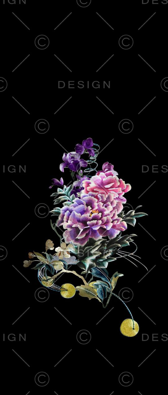 定位花印花华亿平台图片