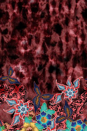 数码定位花印花华亿平台图片