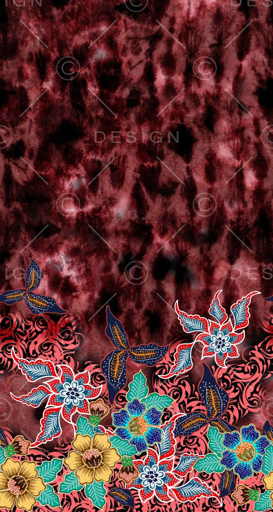 数码定位花印花华亿平台图片