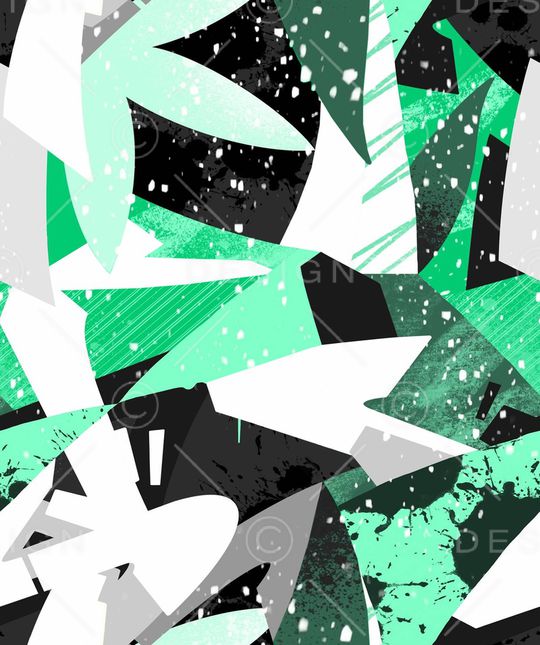 几何男装印花华亿平台图片