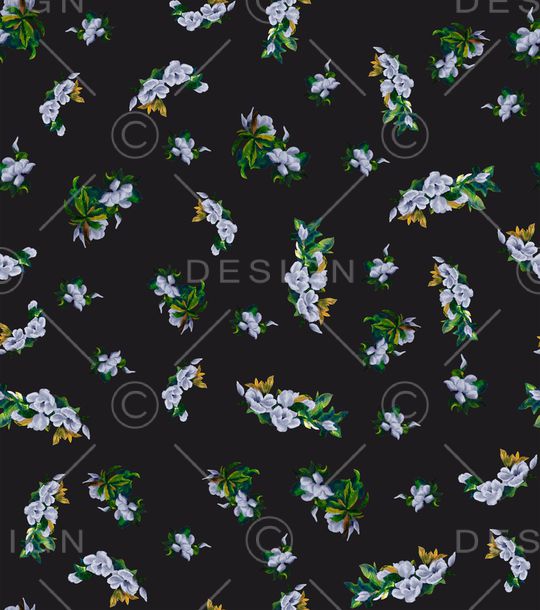 小碎花印花华亿平台图片