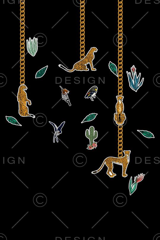 卡通印花华亿平台图片