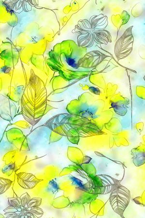 手绘印花华亿平台图片