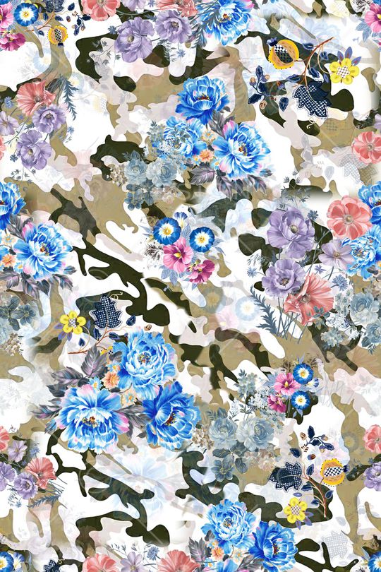 迷彩印花华亿平台图片