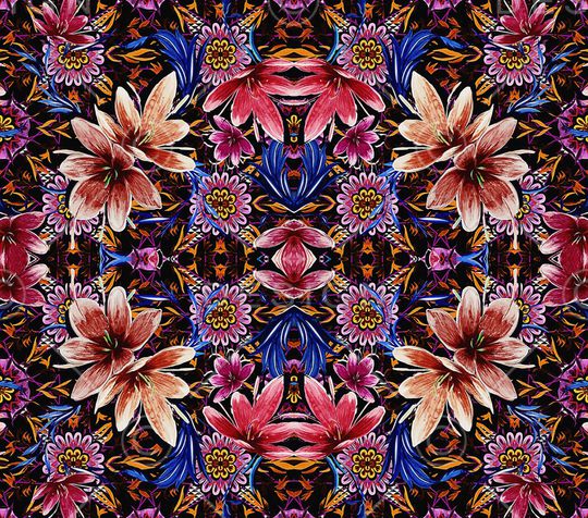 民族风印花华亿平台图片