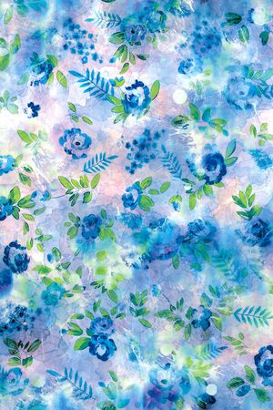 水彩印花华亿平台图片