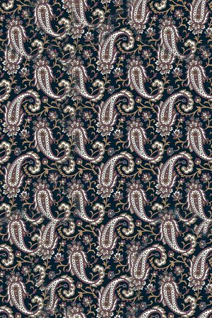 复古印花华亿平台图片