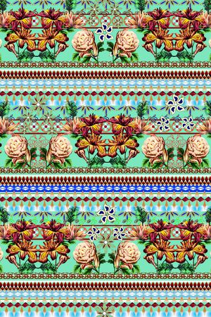 大牌风印花华亿平台图片