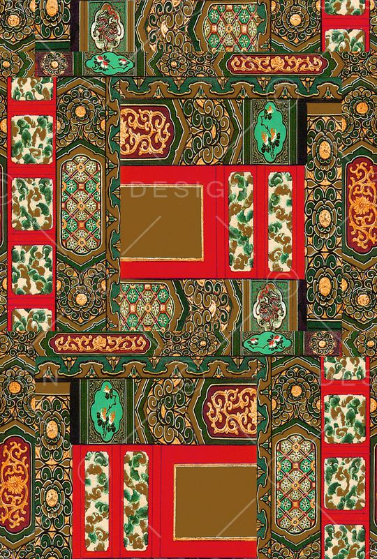 几何印花华亿平台图片