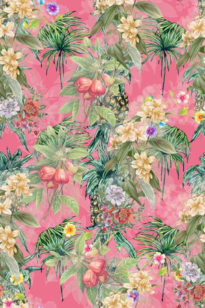 菠萝印花华亿平台图片