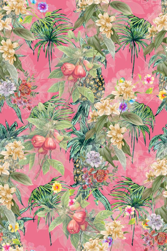 菠萝印花华亿平台图片