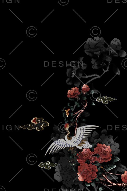 胸前独幅印花华亿平台图片