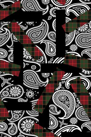 几何印花华亿平台图片