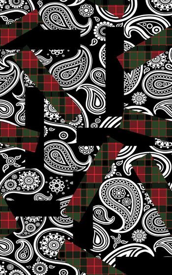 几何印花华亿平台图片