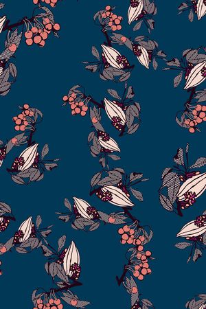 绿植树叶印花华亿平台图片