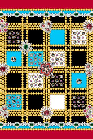 Scarf Print印花华亿平台图片