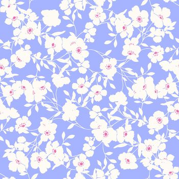 小碎花印花华亿平台图片