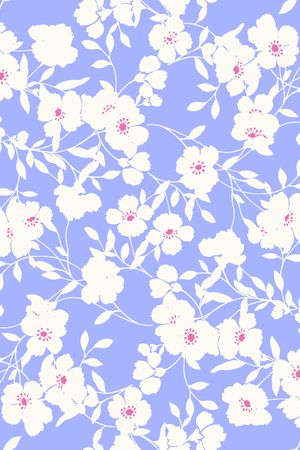 小碎花印花华亿平台图片