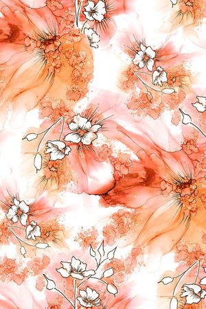 兰花印花华亿平台图片