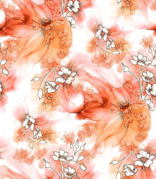 兰花印花华亿平台图片