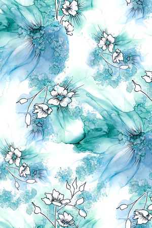 兰花印花华亿平台图片