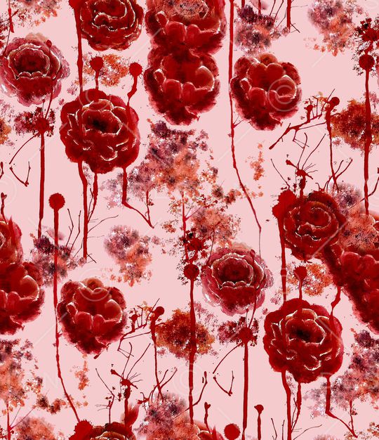 小碎花印花华亿平台图片