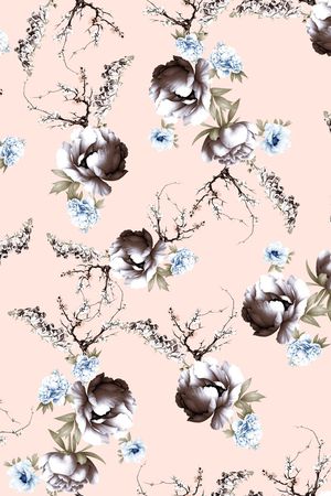 小碎花印花华亿平台图片