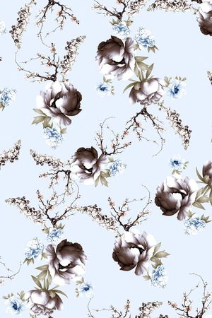 小碎花印花华亿平台图片