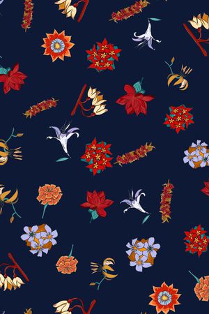 小碎花印花华亿平台图片